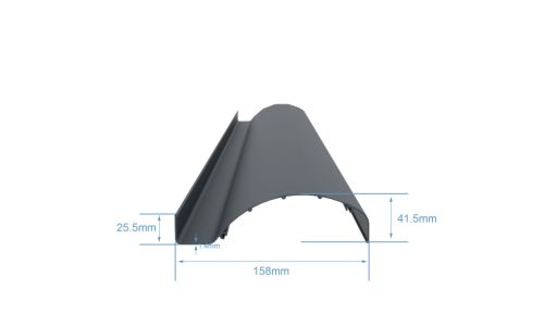 G21 Austin Premium 4x3 m bioklimatikus pergola, antracit alumínium