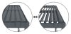 G21 Austin Premium 4x4 m bioklimatikus pergola, antracit alumínium