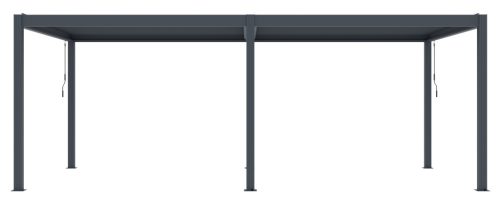 G21 Austin 6x3 m bioklimatikus pergola, antracit alumínium