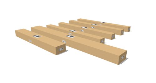 G21 Austin Premium 6x4 m bioklimatikus pergola, antracit alumínium