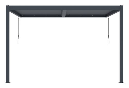 G21 Trenton 4x3 m bioklimatikus pergola, antracit alumínium