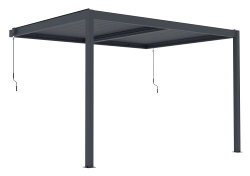 G21 Trenton 4x3 m bioklimatikus pergola, antracit alumínium