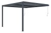 G21 Trenton 4x4 m bioklimatikus pergola, antracit alumínium