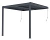 G21 Trenton Premium 3x3 m bioklimatikus pergola, antracit alumínium