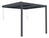 G21 Trenton Premium 3x3 m bioklimatikus pergola, antracit alumínium