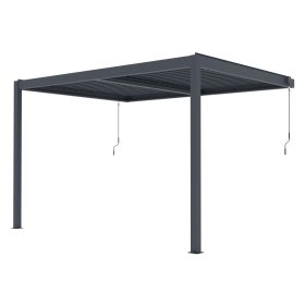   G21 Trenton Premium 4x3 m bioklimatikus pergola, antracit alumínium