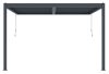 G21 Trenton Premium 4x3 m bioklimatikus pergola, antracit alumínium
