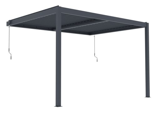 G21 Trenton Premium 4x3 m bioklimatikus pergola, antracit alumínium