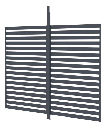 G21 kiegészítő fix lamellás fal 3x2,6 m Trenton pergolához