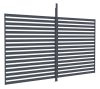 G21 kiegészítő fix lamellás fal 4x2,6 m Trenton pergolához