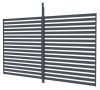 G21 kiegészítő fix lamellás fal 4x2,6 m Trenton pergolához
