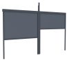 G21 kiegészítő oldalsó napellenző 4x2,6 m Trenton pergolához