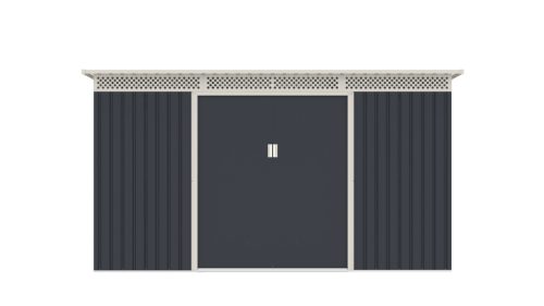 G21 GRAH 483 kerti tároló - 340 x 142 cm, antracit