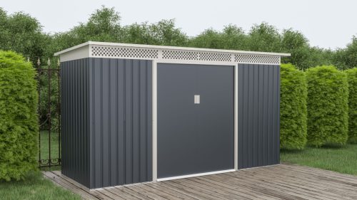 G21 GRAH 483 kerti tároló - 340 x 142 cm, antracit