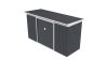 G21 GRAH 483 kerti tároló - 340 x 142 cm, antracit