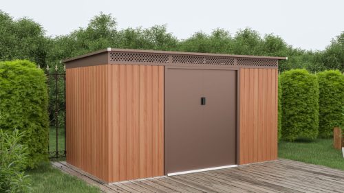 G21 GRAH 700 kerti tároló - 340 x 206 cm, barna