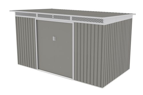 Kerti ház G21 GRAH 700 - 340 x 206 cm, metál szürke