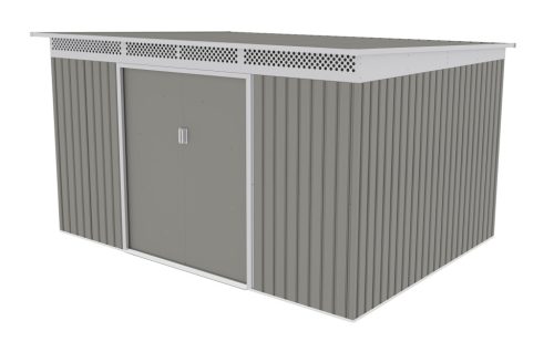 Kerti ház G21 GRAH 915 - 340 x 269 cm, metálszürke