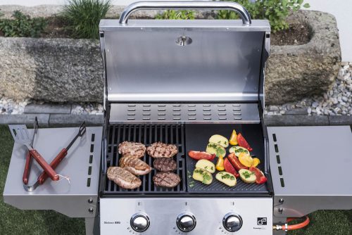 G21 Oklahoma BBQ Premium line gázgrill, 3 égőfej + ajándék nyomáscsökkentő