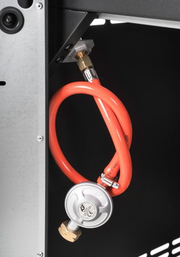 G21 Alabama Black BBQ Premium Line gázgrill, 5 égő + nyomáscsökkentő szelep ingyen