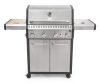 G21 Alabama Silver BBQ Premium Line gázgrill, 5 égő + redukciós szelep ajándékba