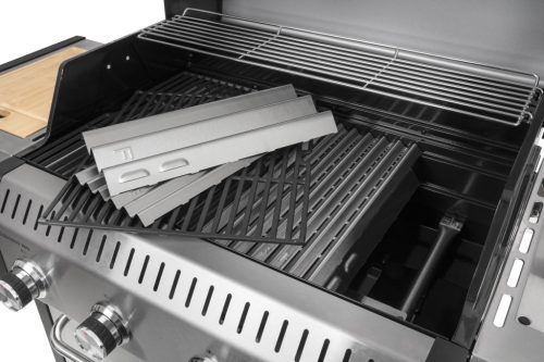 G21 Alabama Silver BBQ Premium Line gázgrill, 5 égő + redukciós szelep ajándékba