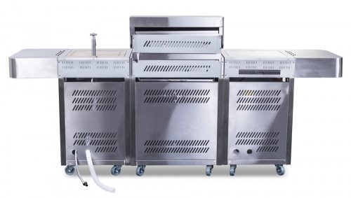 G21 Arizona gázgrill, BBQ Premium Line konyha 6 égőfej + ajándék nyomáscsökkentő