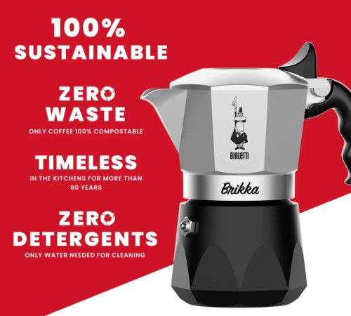 Bialetti Brikka kotyogós kávéfőző 4 adag