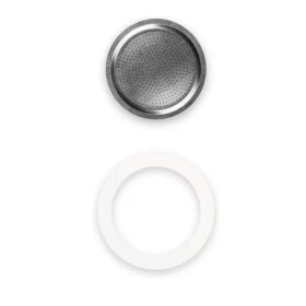 SZILIKON TÖMÍTÉS 1DB + SZŰRŐ 1DB / INOX 10 ADAG