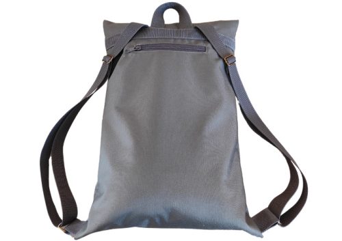Szürke hátizsák 33x49 cm