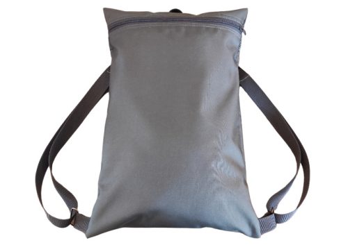 Szürke hátizsák 33x49 cm