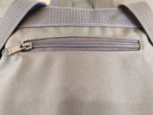 Szürke hátizsák 33x49 cm