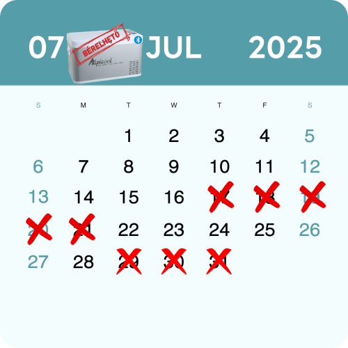 Bérelhető Alpicool Kompresszoros hűtő 25 l APP