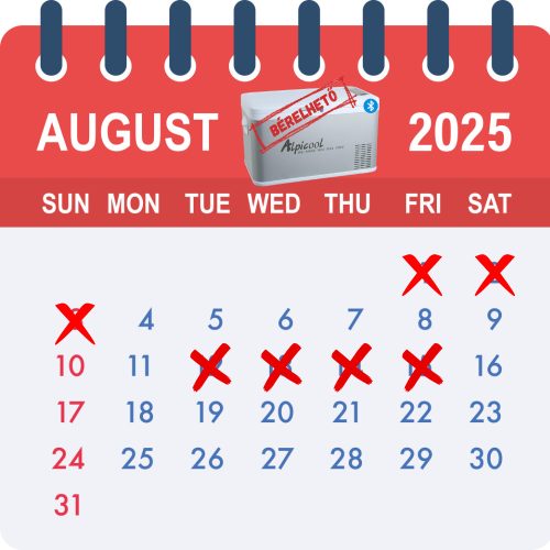Bérelhető Alpicool Kompresszoros hűtő 25 l APP