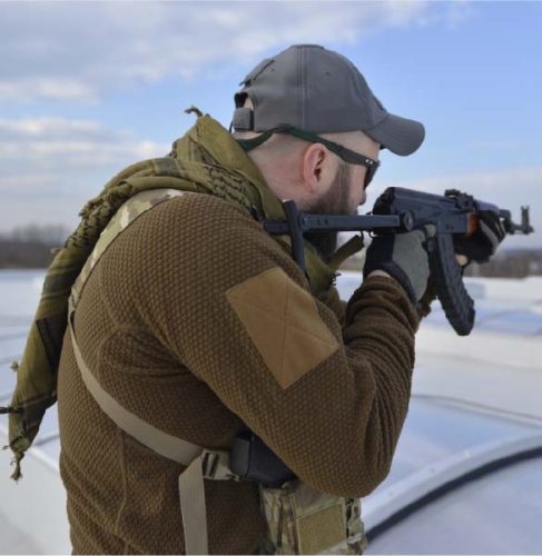 Helikon-tex BBC WINTER sapka - cápabőr - lombzöld