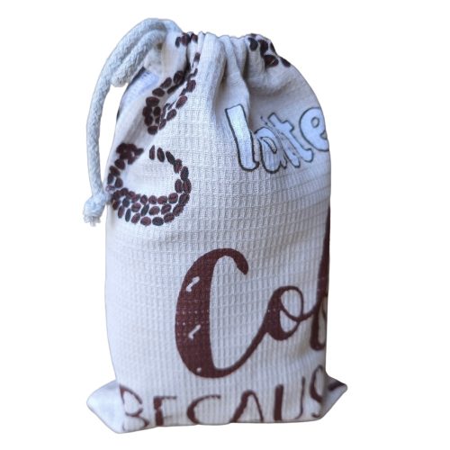 Kávés zsák 15cmx24 cm, 19cmx26cm, 24cmx35cm méretben