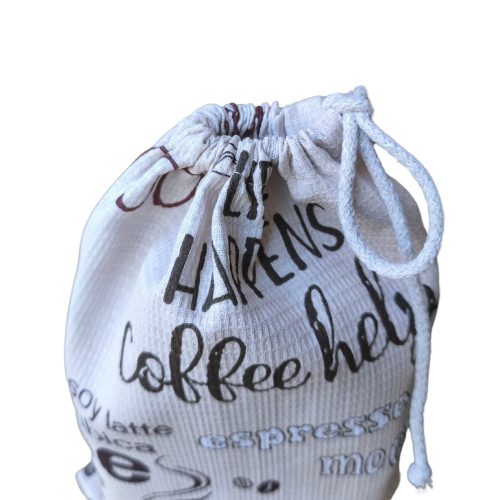 Kávés zsák 15cmx24 cm, 19cmx26cm, 24cmx35cm méretben