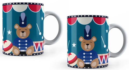 Bialetti Karácsonyi Maci - bögre szett 2db