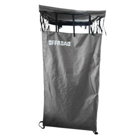 Offroad zuhanysátor sötétszürke