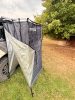Offroad zuhanysátor sötétszürke