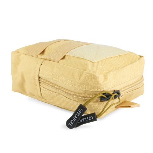 OFFLANDER univerzális tépőzáras MOLLE taktikai táska khaki