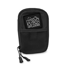   OFFLANDER MOLLE taktikai táska tépőzárral dokumentumokhoz fekete