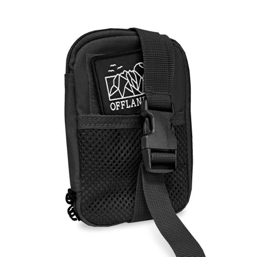 OFFLANDER MOLLE taktikai táska tépőzárral dokumentumokhoz fekete