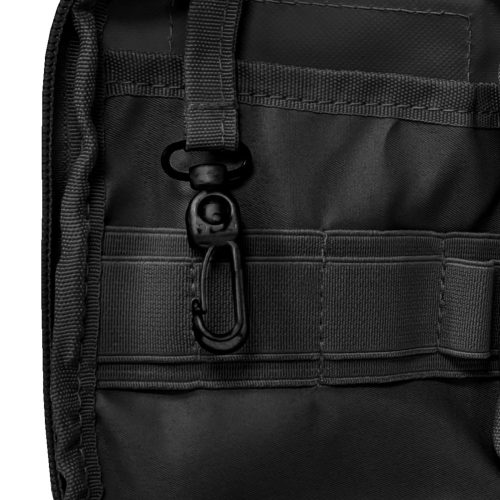 OFFLANDER MOLLE taktikai táska tépőzárral dokumentumokhoz fekete