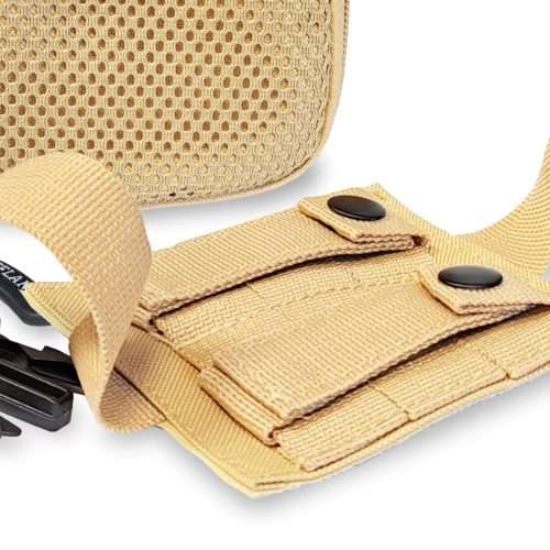 OFFLANDER MOLLE taktikai táska tépőzárral dokumentumokhoz khaki