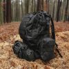 OFFLANDER SURVIVAL COMBO 38L túra hátizsák fekete