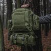 OFFLANDER SURVIVAL COMBO 38L túra hátizsák zöld