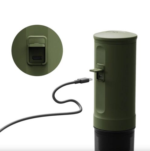 Outin Nano akkumulátoros hordozható kávéfőző - Forest Green (zöld)