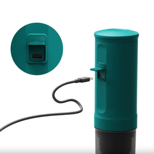 Outin Nano akkumulátoros hordozható kávéfőző - OutIn Teal (kékes-zöld)