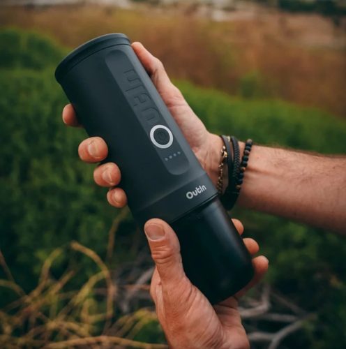 Outin Nano akkumulátoros hordozható kávéfőző - Space Grey (szürke)